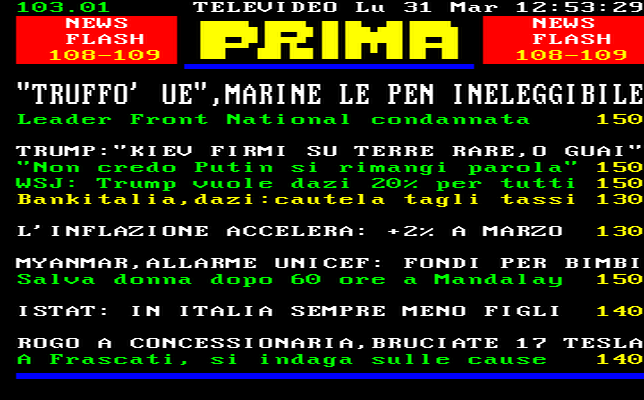 Anteprima Televideo RAI